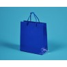 Papírová taška KAROLÍNA 20x10x23 modrá