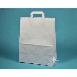 papírová taška EKO 32x17x41 bílá 90g