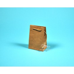 papírová taška GABRA 11x6,5x16 hnědá