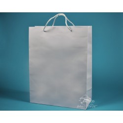 papírová taška TOM 34x15x44 bílá